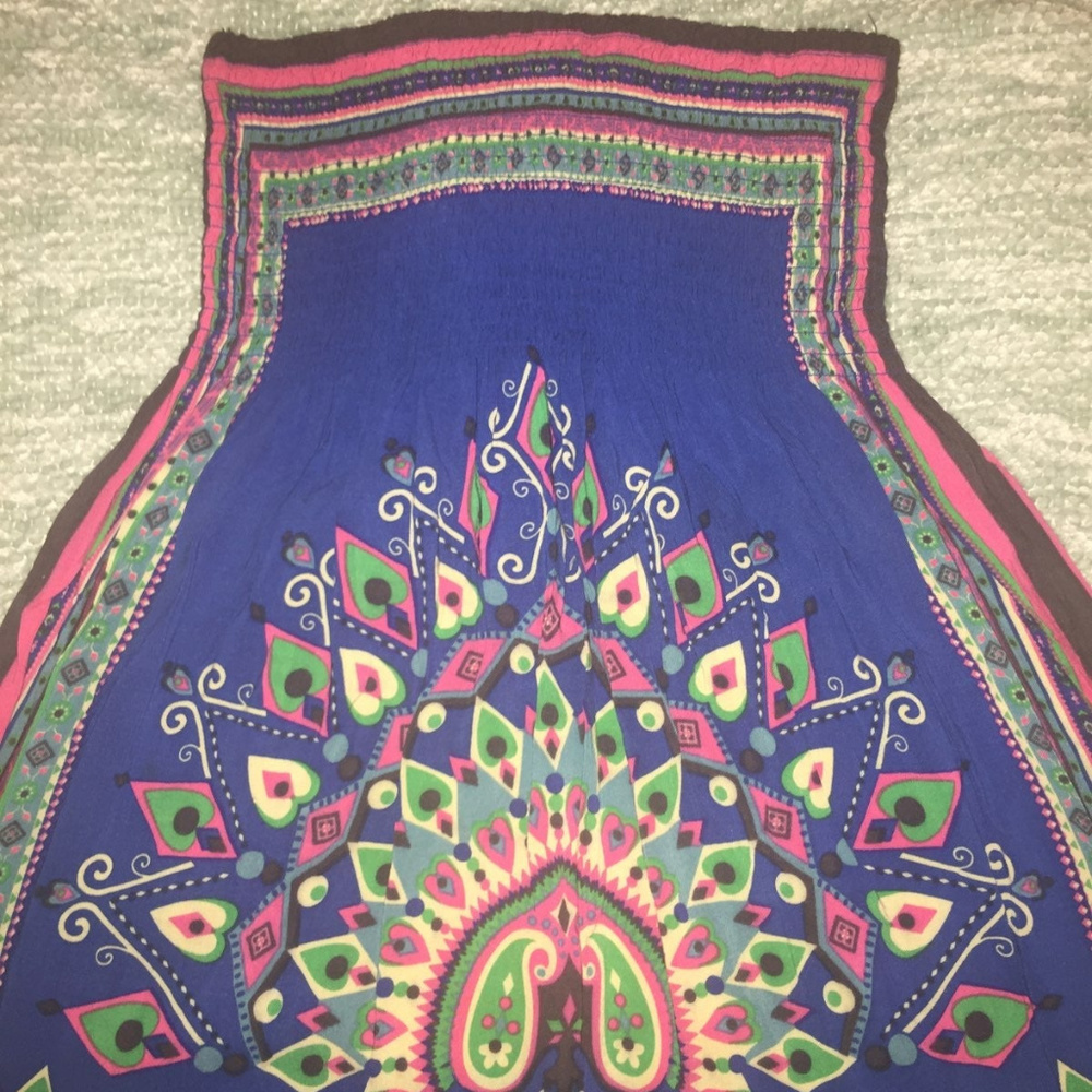 Strapless Tube Top Dress